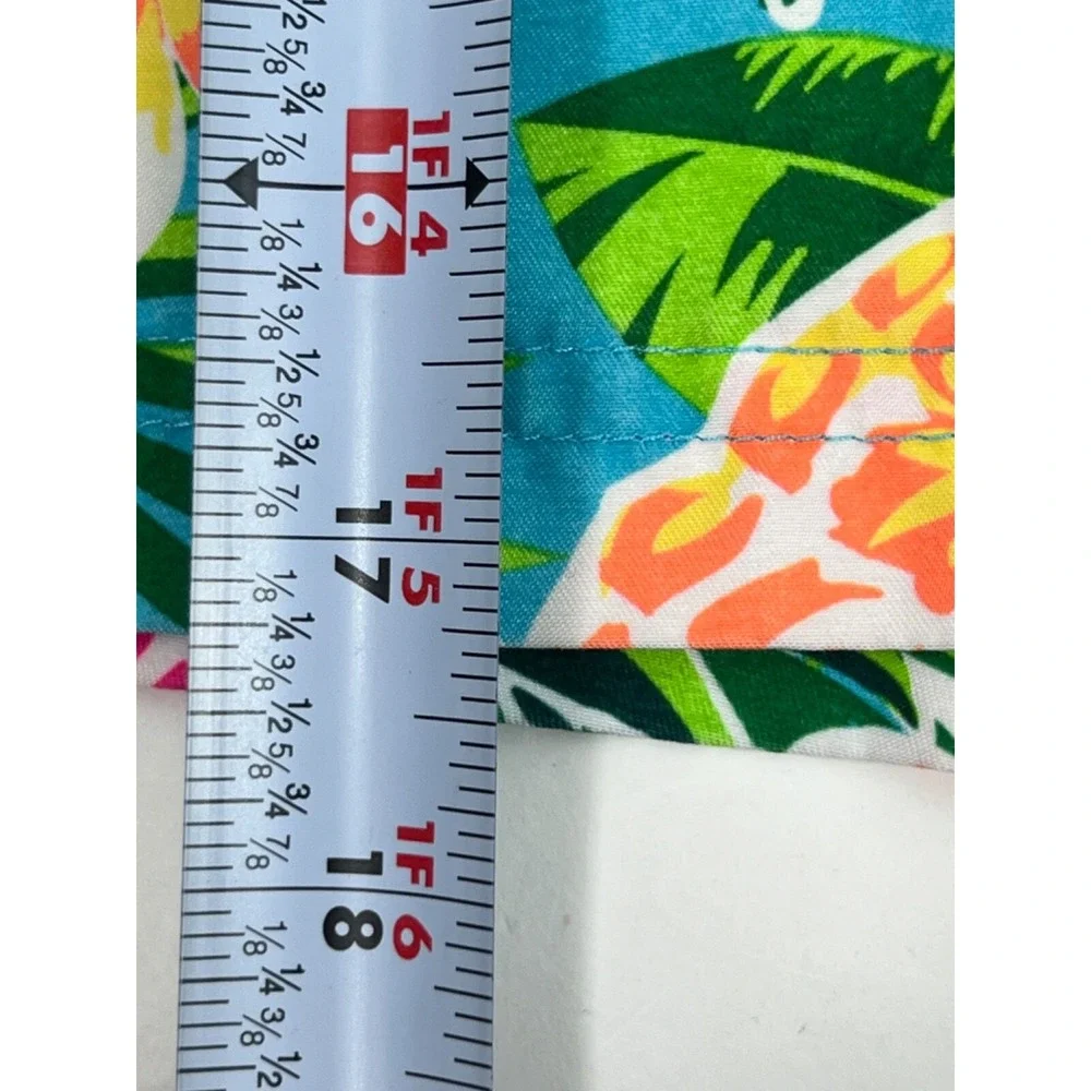 George‎ Swim Trunks Mens Sz L (36-38) Colorful Pineapple Lined Surf Casual Beach